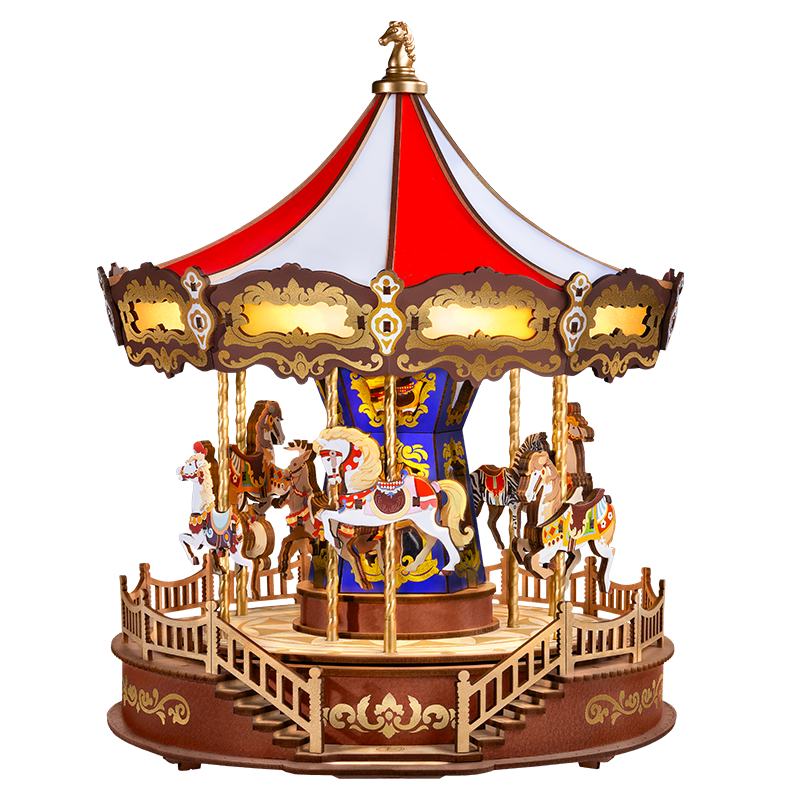 旋转木马八音盒